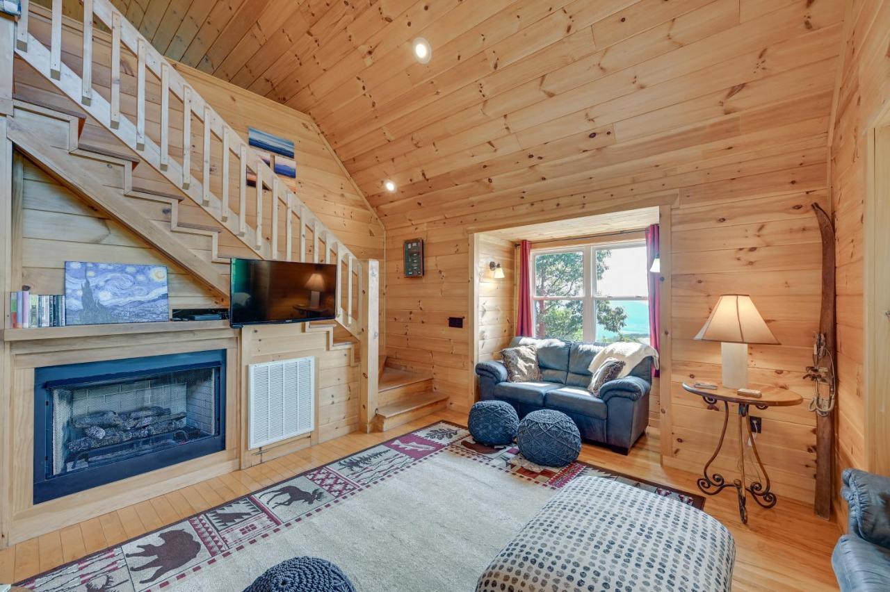 Warm And Cozy Cabin With Deck On Top Of The Blue Ridge Fancy Gap المظهر الخارجي الصورة
