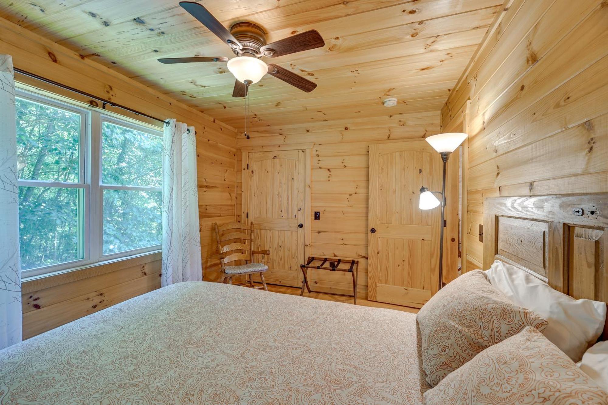 Warm And Cozy Cabin With Deck On Top Of The Blue Ridge Fancy Gap المظهر الخارجي الصورة