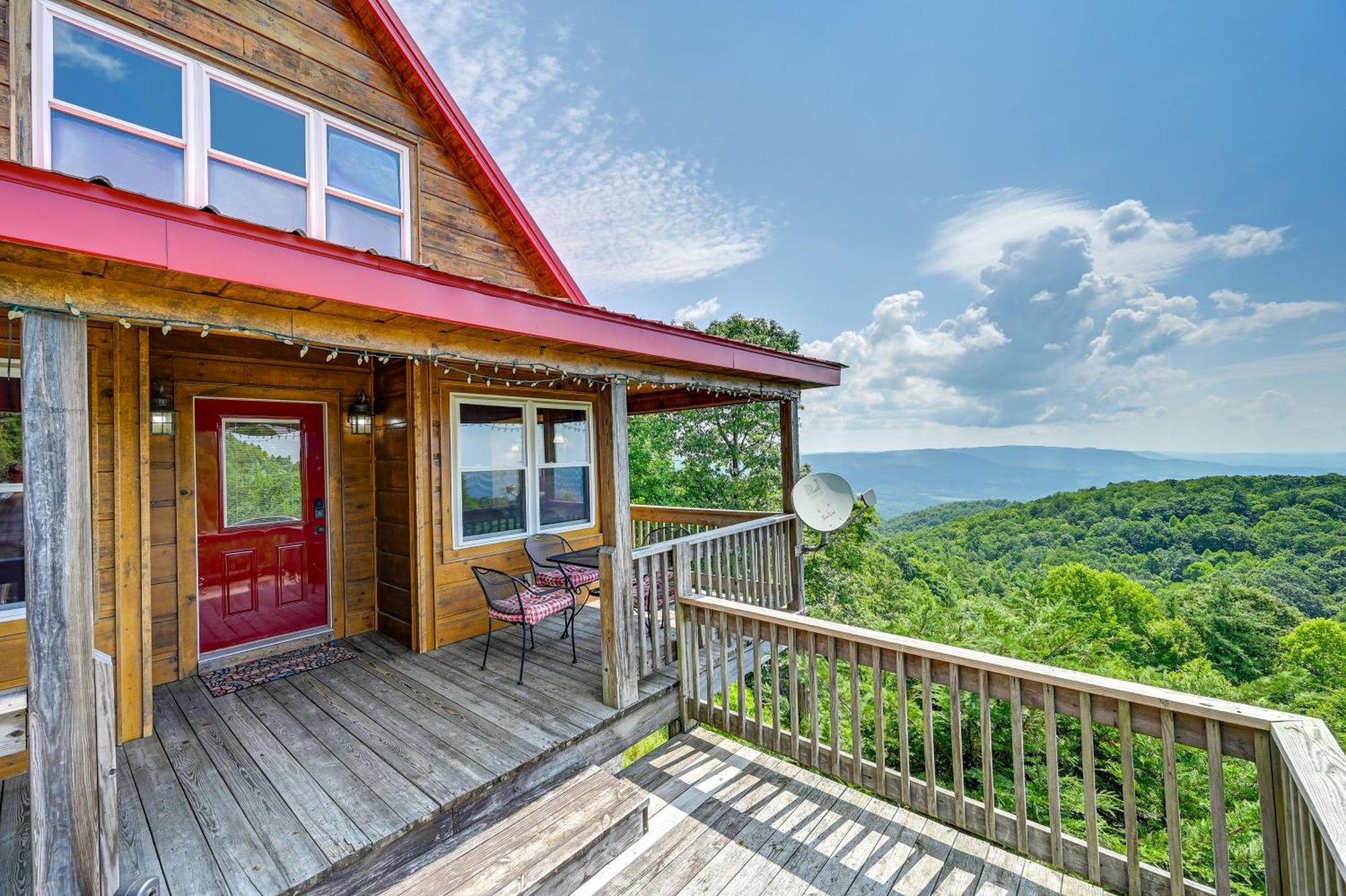 Warm And Cozy Cabin With Deck On Top Of The Blue Ridge Fancy Gap المظهر الخارجي الصورة